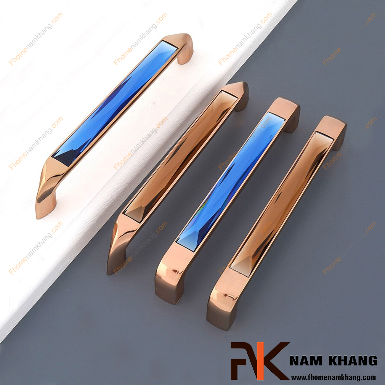 Tay nắm tủ pha lê cao cấp 