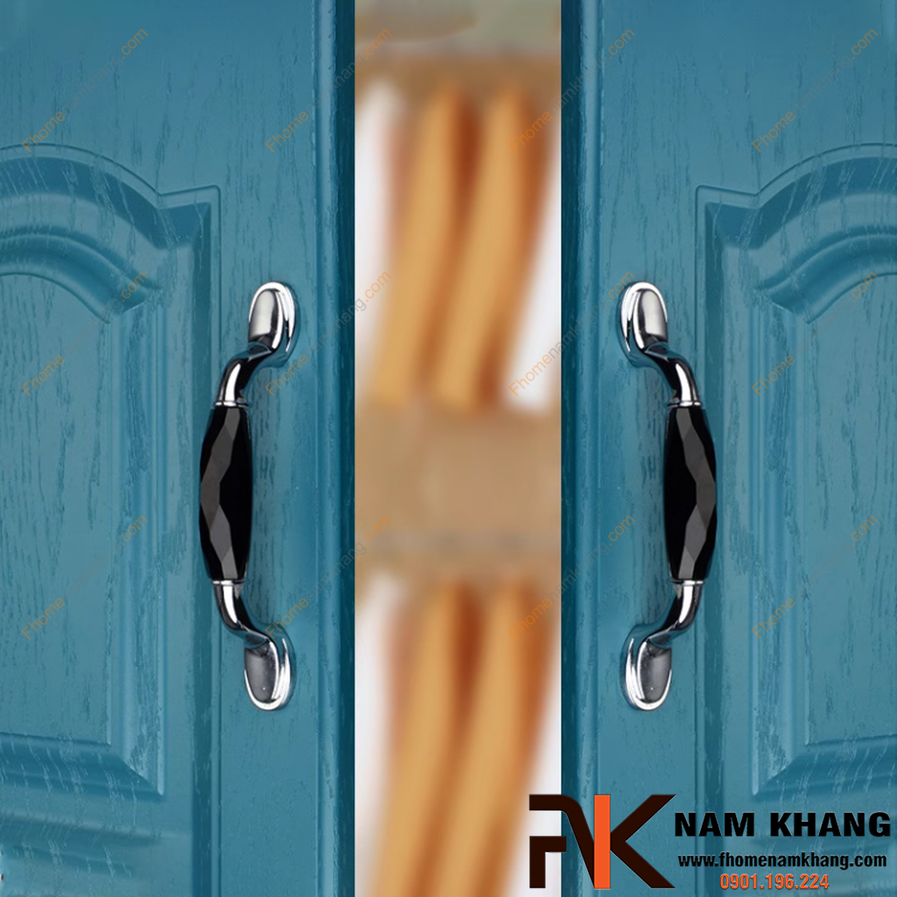 Tay nắm tủ pha lê cao cấp 