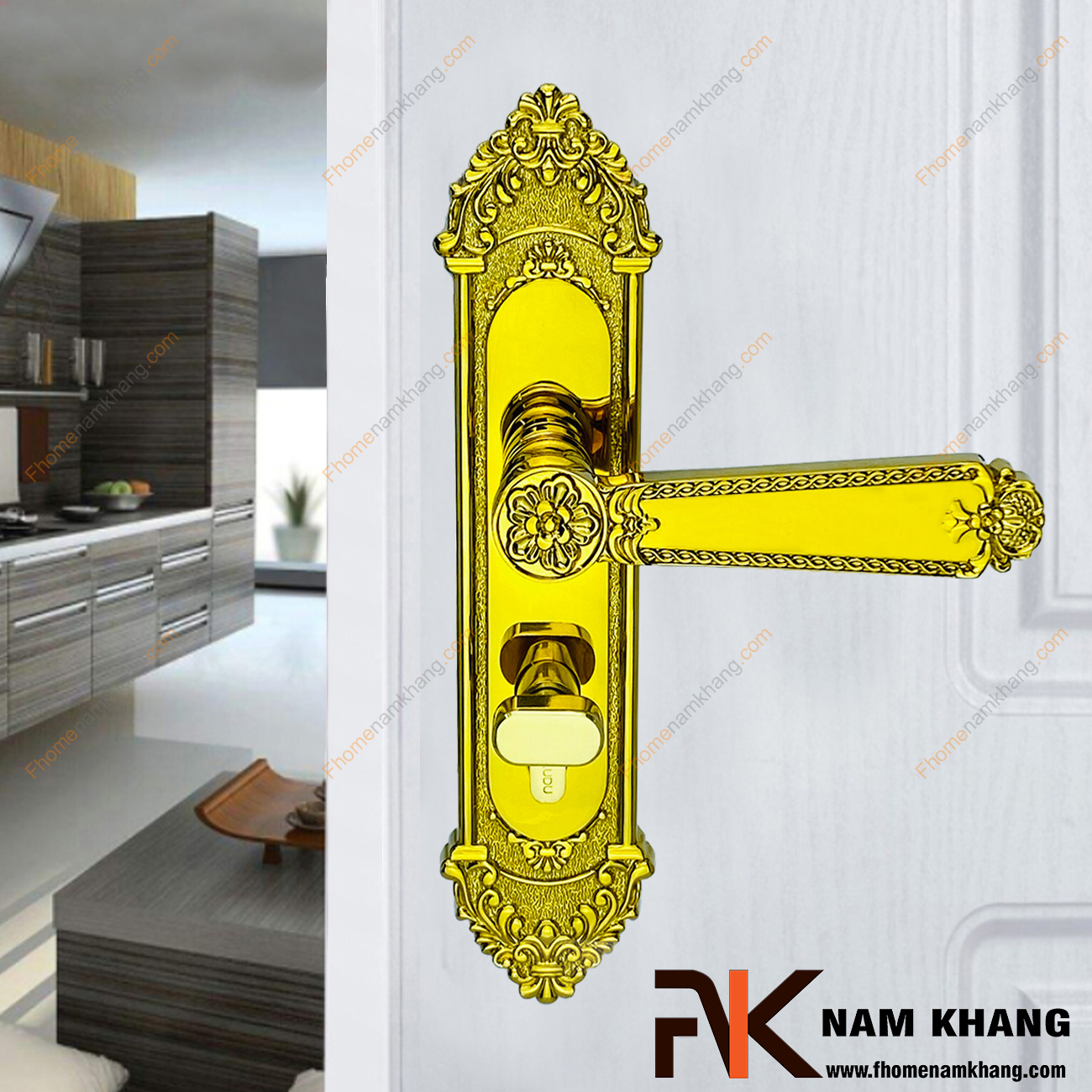 Khóa cửa gỗ