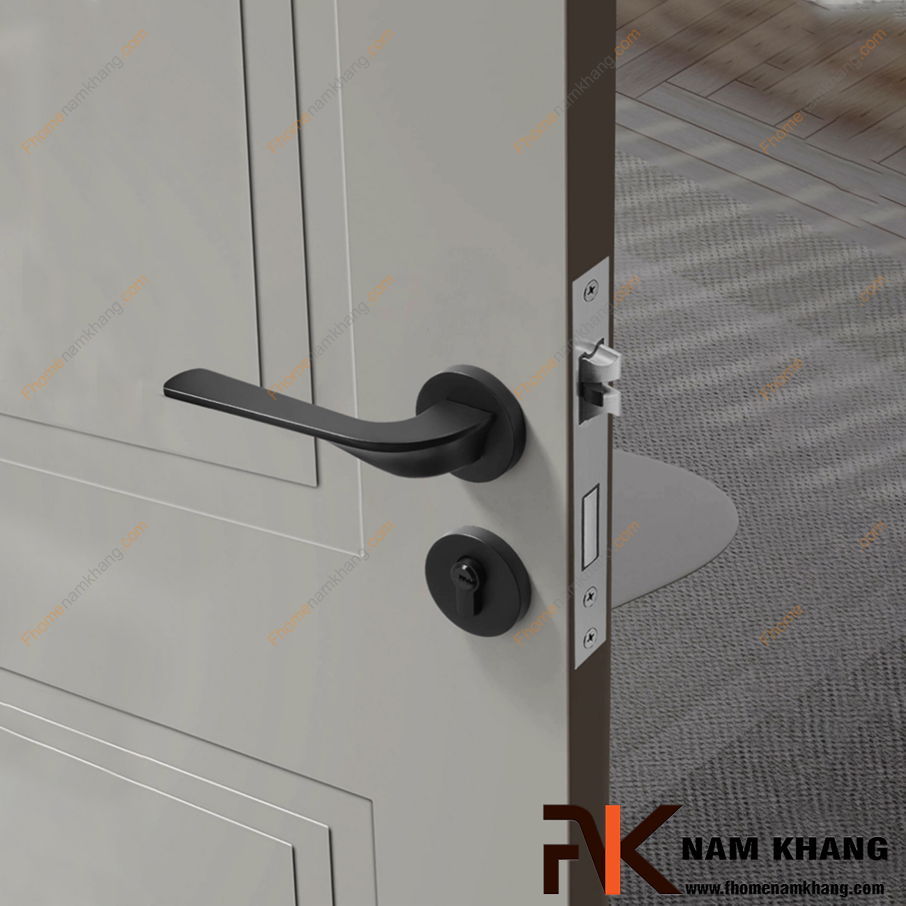 Khóa cửa phòng ngủ