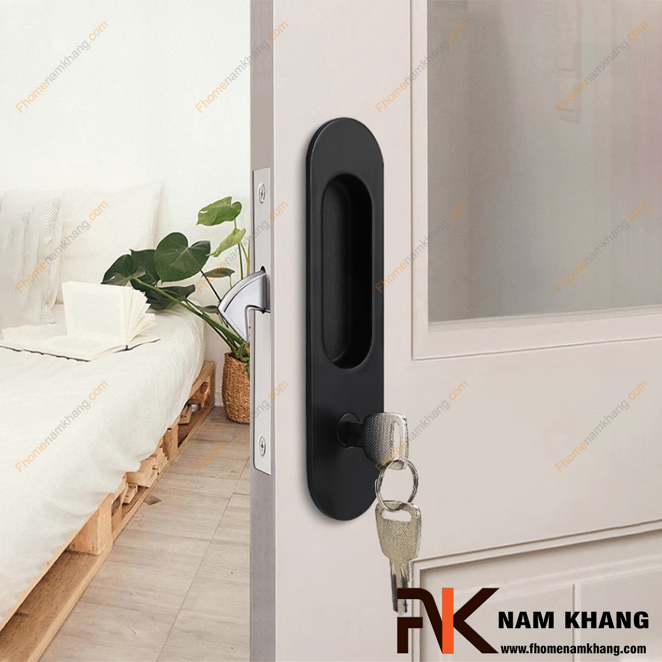 Khóa cửa phòng ngủ