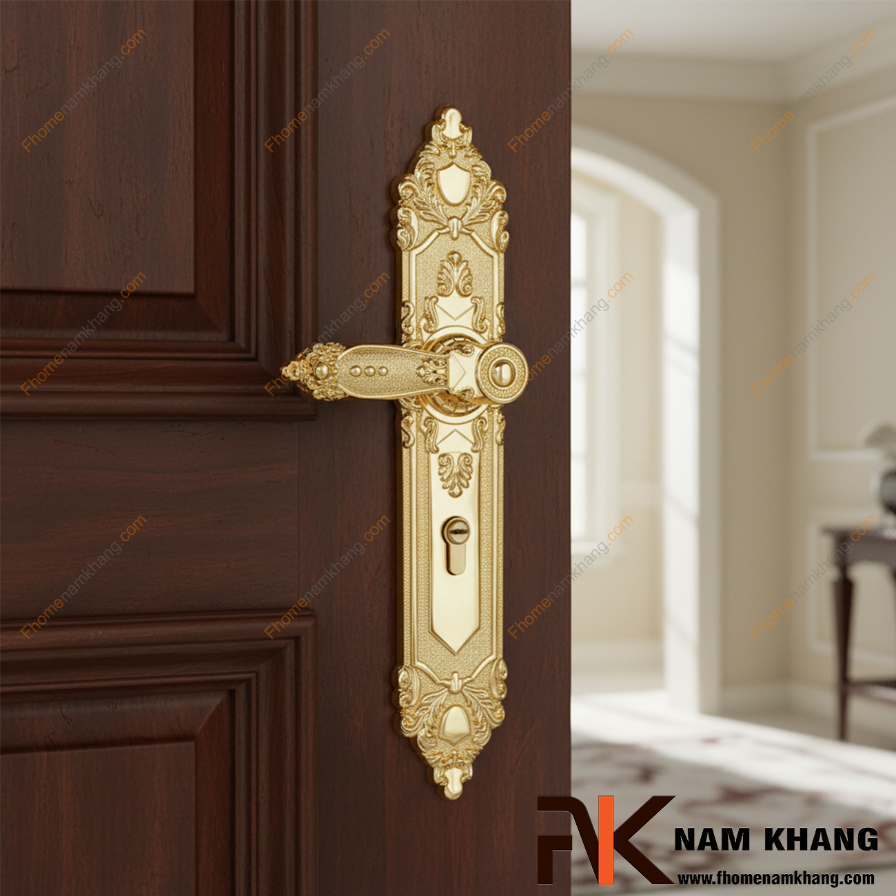 Khóa cửa tay gạt
