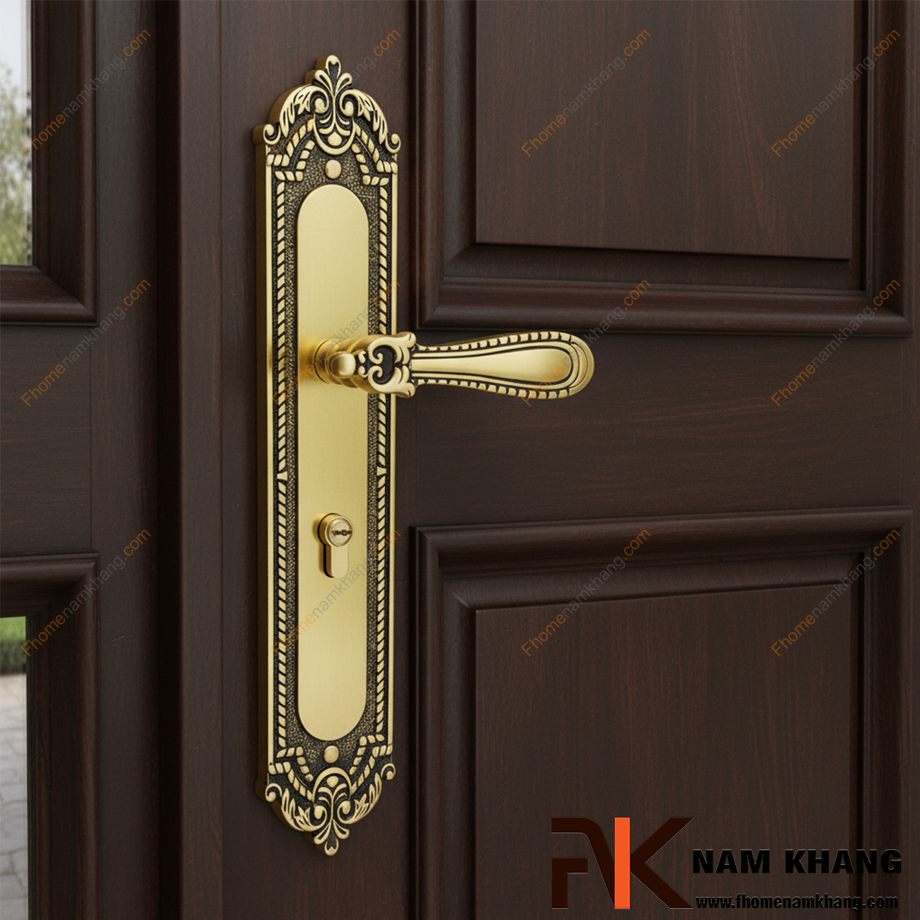 Khóa cửa tay gạt