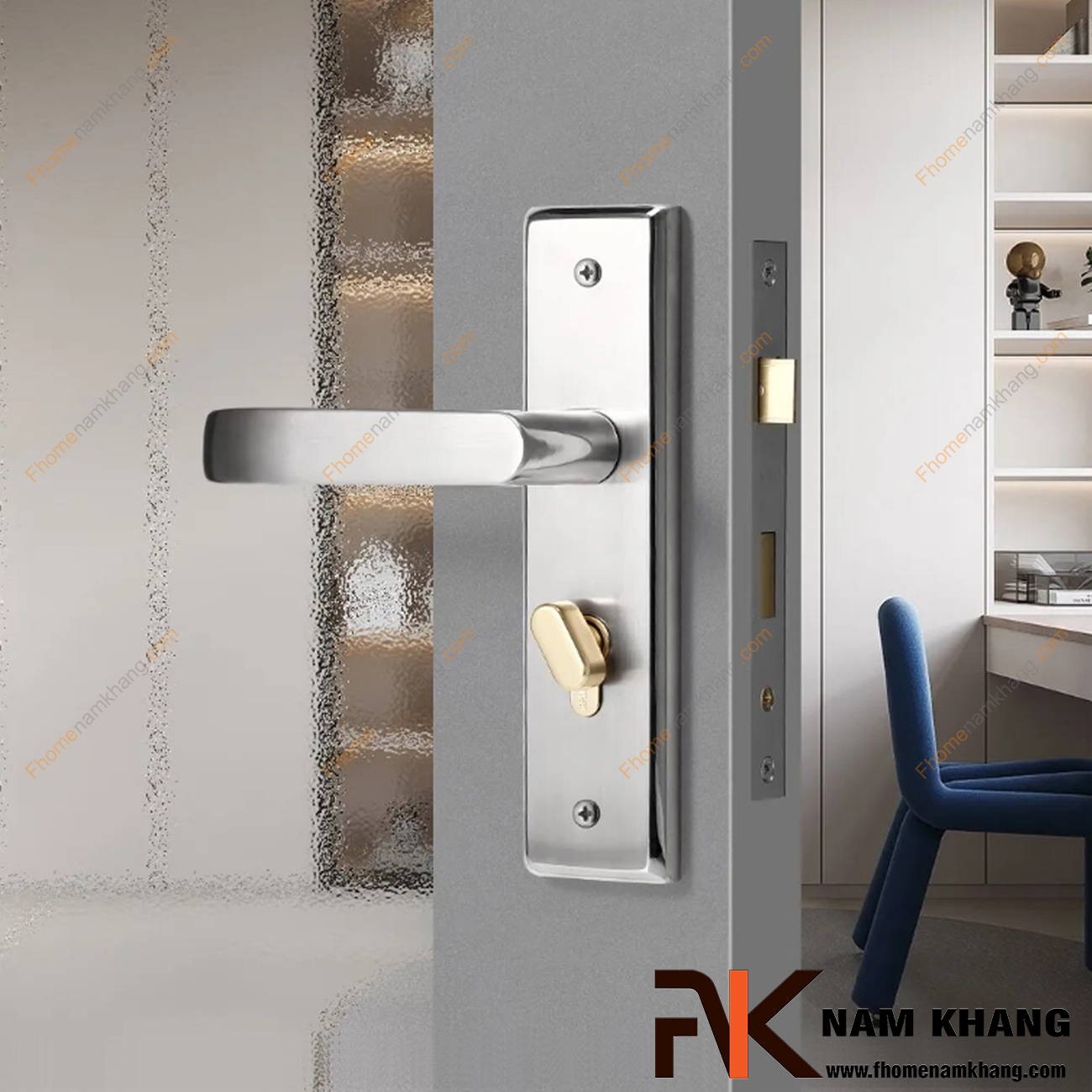Khóa cửa tay gạt