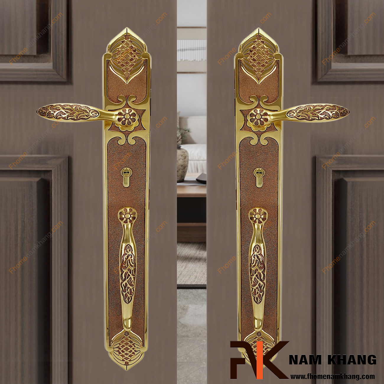 Khóa cửa tay gạt
