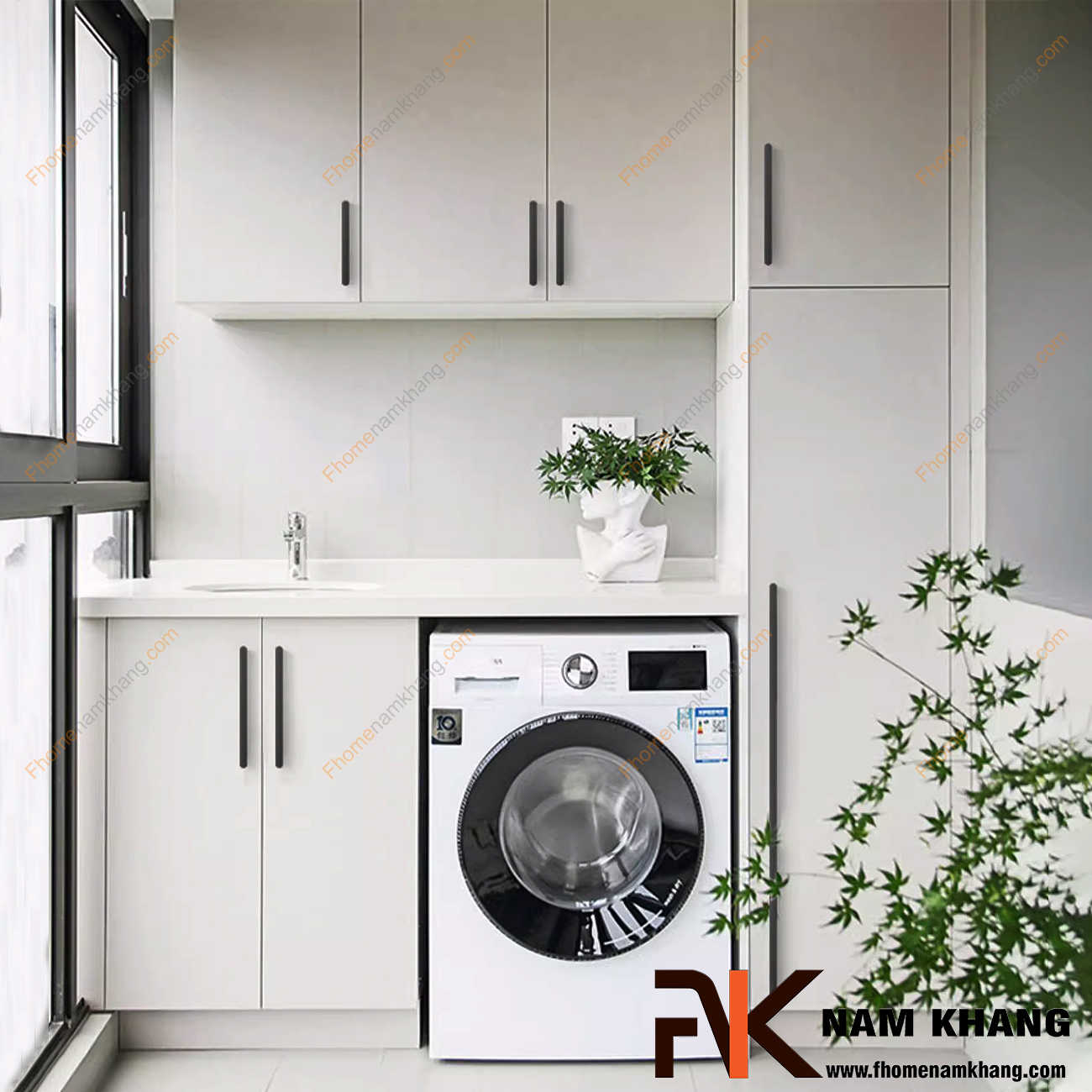 Tay nắm tủ hợp kim