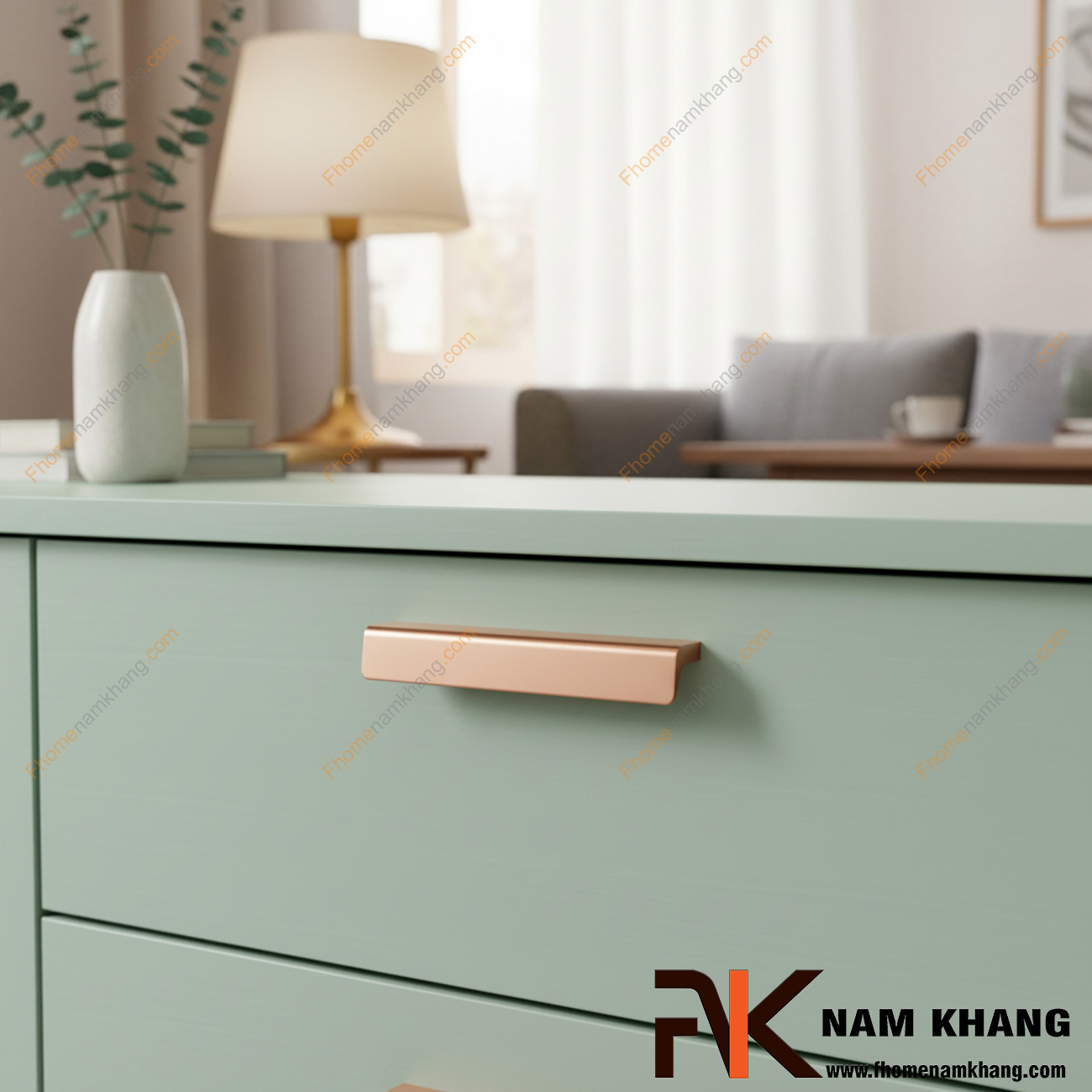 Tay nắm tủ hợp kim