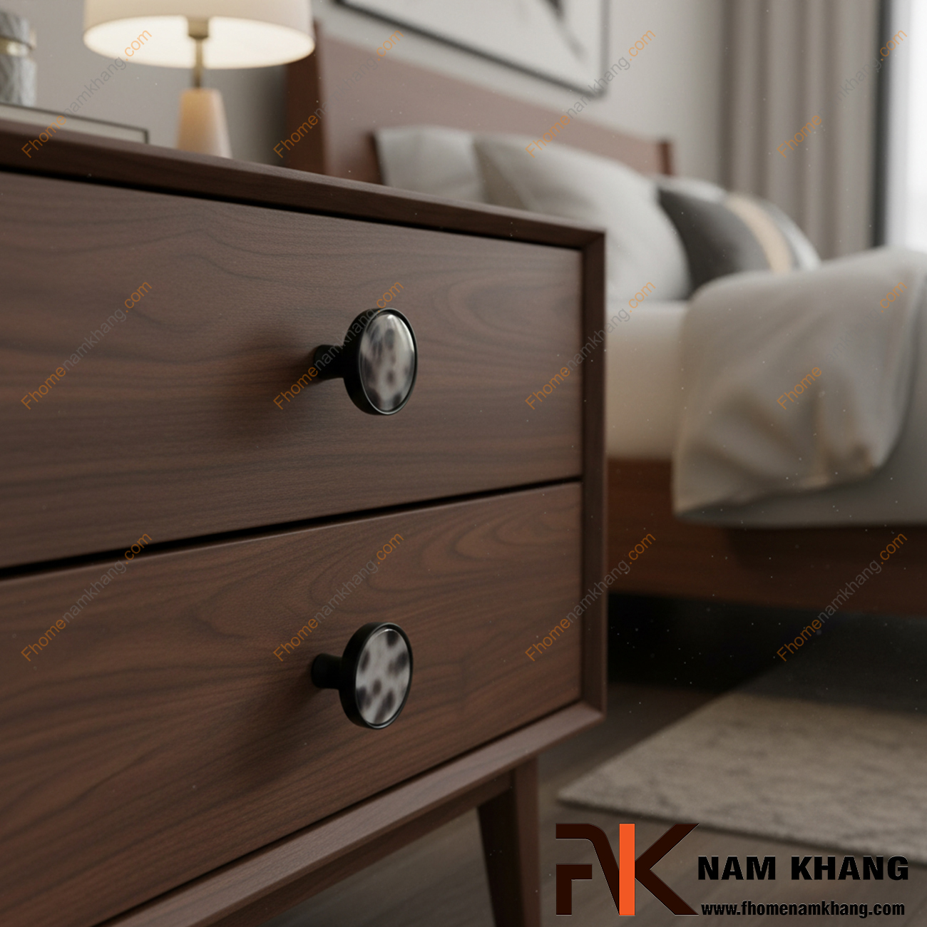 Núm tay nắm tủ