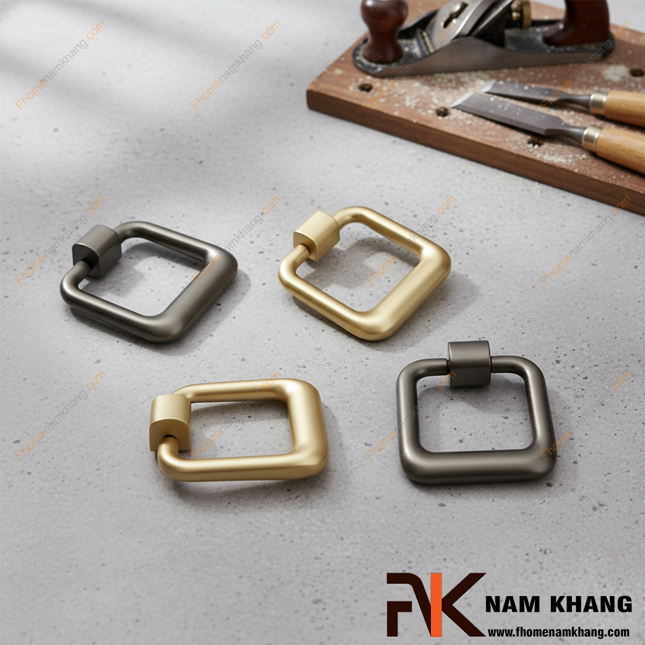 Tay nắm tủ hợp kim