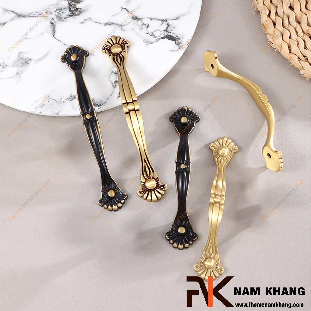 Tay nắm tủ hợp kim