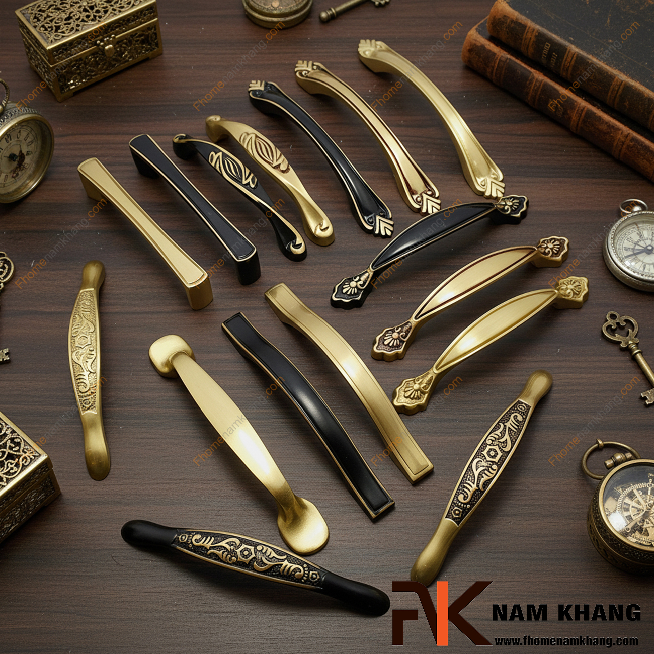 Tay nắm tủ hợp kim