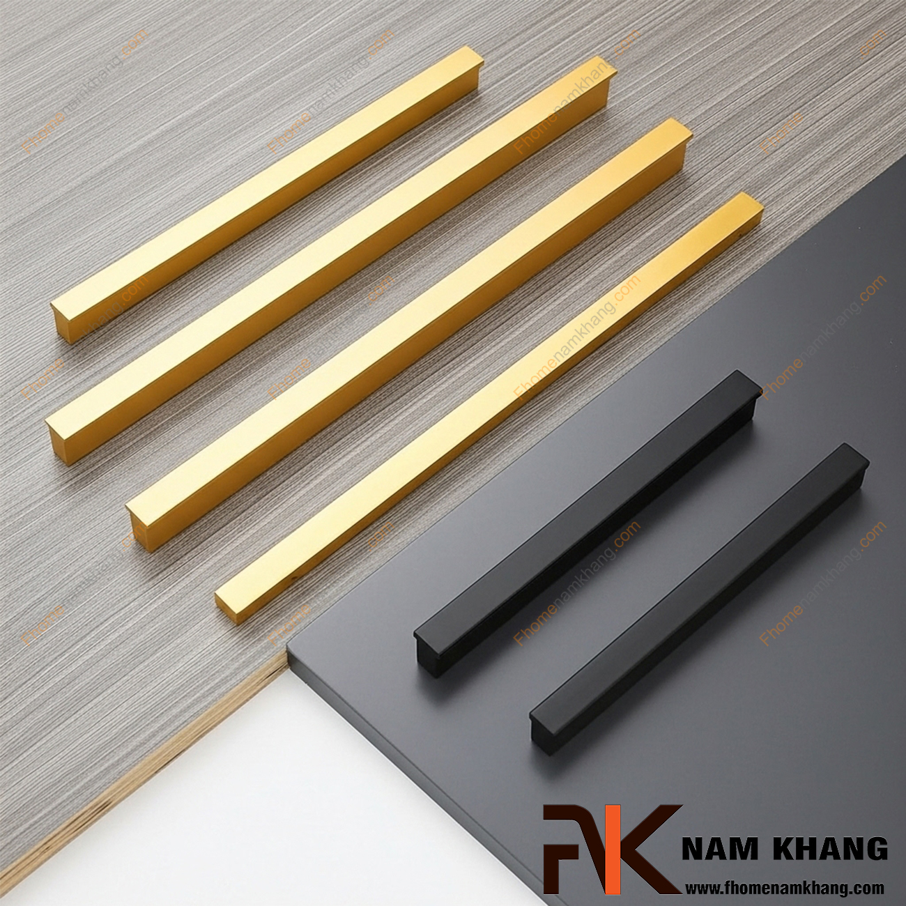 Tay nắm tủ hợp kim