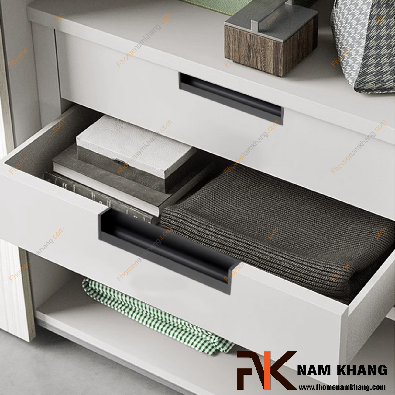 Tay nắm tủ hợp kim
