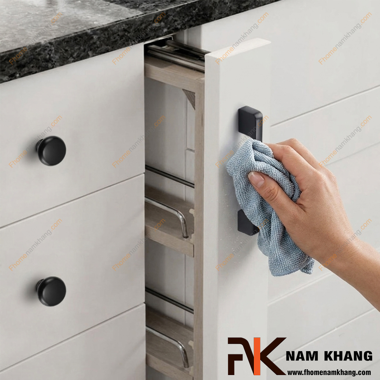 Tay nắm tủ hợp kim