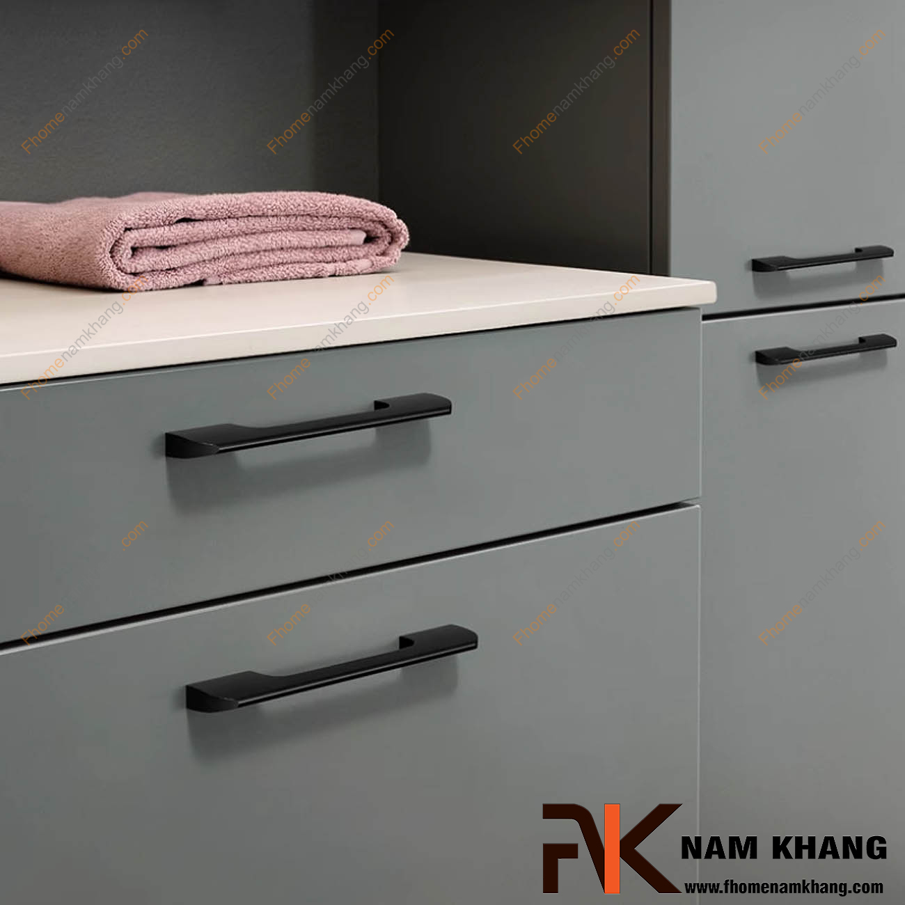 Tay nắm tủ hợp kim