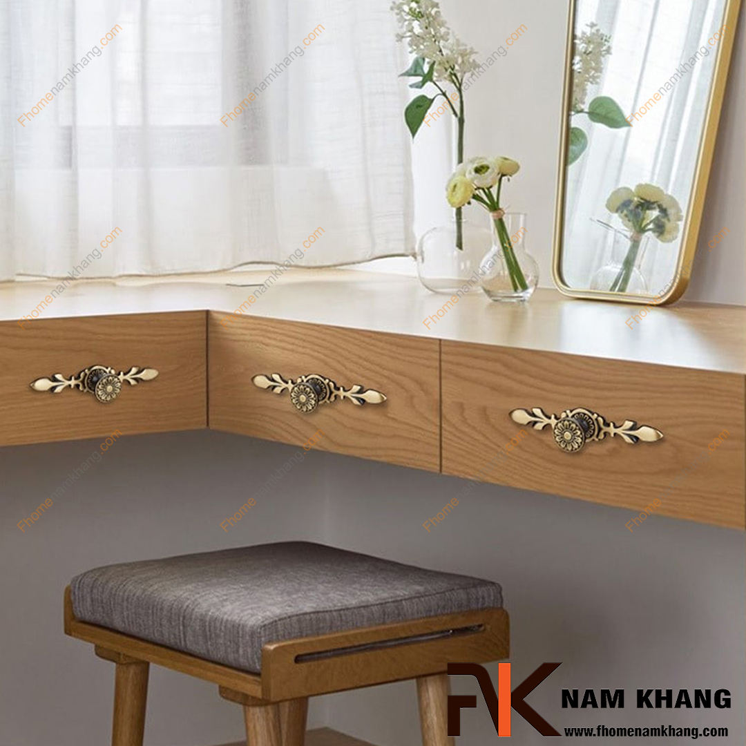 Tay nắm tủ đồng