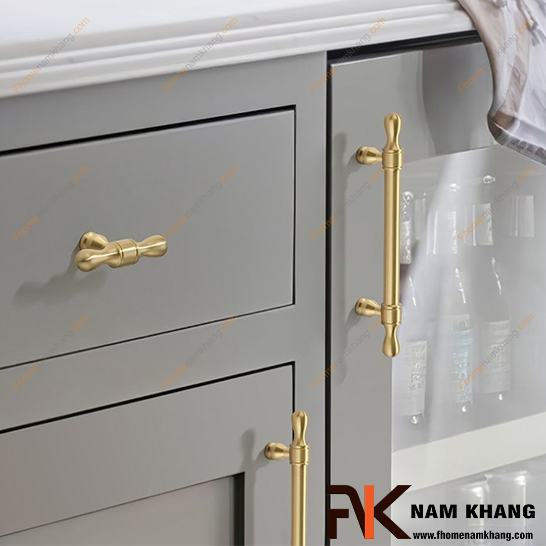 Tay nắm tủ đồng