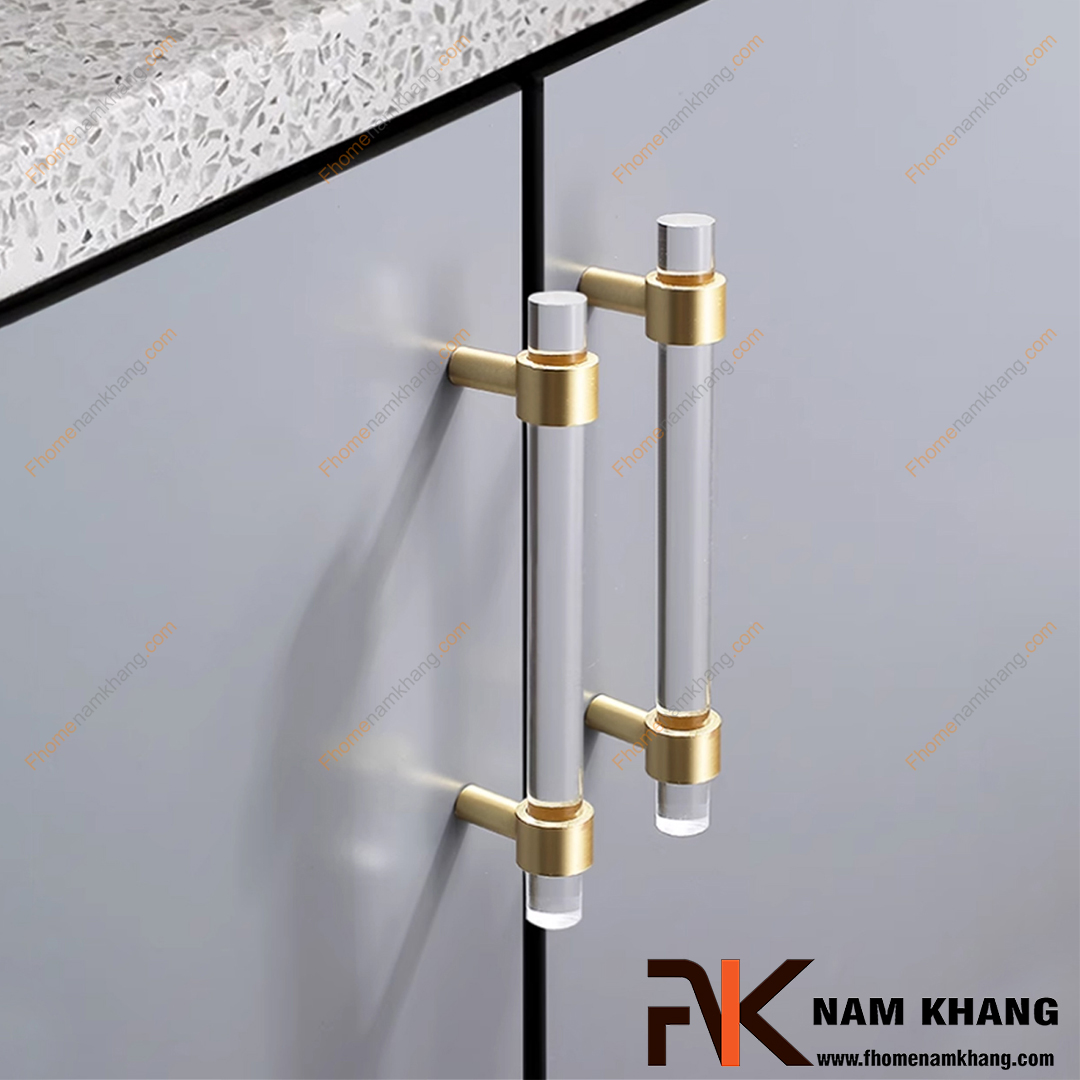 Tay nắm tủ nhựa cao cấp NK465T