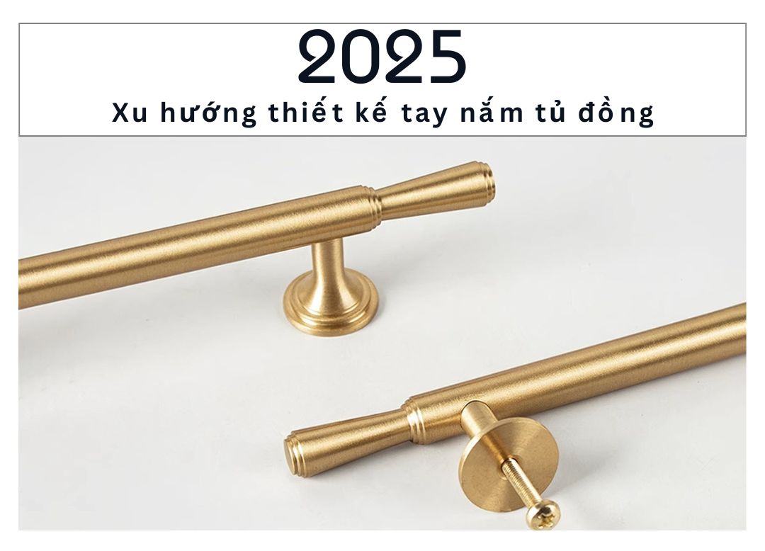 Tay nắm tủ đồng