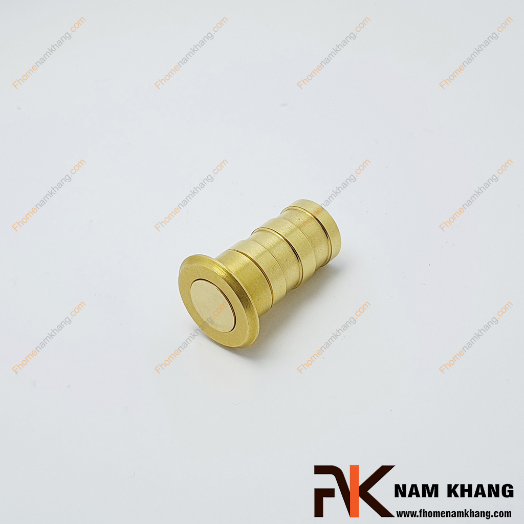 Hố chặn cát âm hợp kim NKA001V-13NCA  - Chặn cát chốt âm hợp kim nhôm được thiết kế với kiểu dáng nhỏ gọn, hiện đại cùng tông màu vàng sang trọng