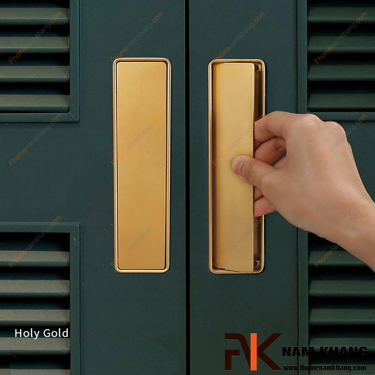 Tay nắm âm tủ màu vàng NK237-V là loại tay nắm chuyên dùng cho các loại tủ đặt ở những nơi có không gian hạn chế hoặc dùng để nâng cao tính thẫm mỹ của sản phẩm