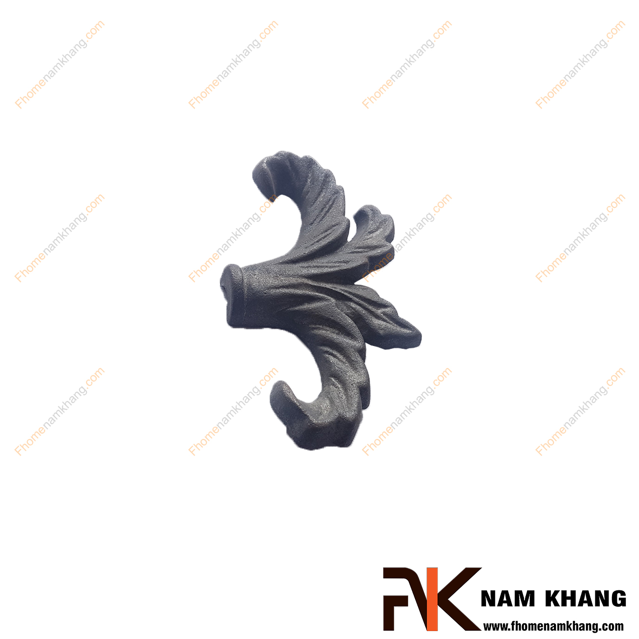 Phụ kiện gang đúc mỹ thuật NKS-99P được tạo hình nụ lá chuyên dùng để trang trí các sản phẩm sắt uốn mỹ thuật   Chi tiết được sử dụng để nối các hàn, lắp ghép và trang trí.