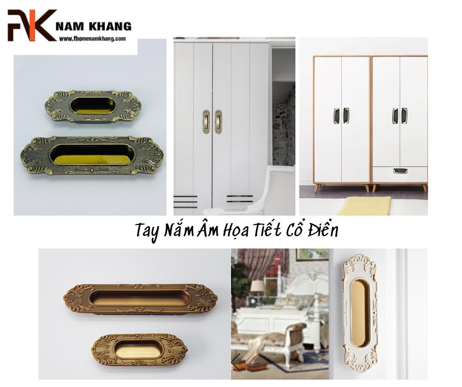 Tay nắm âm cao cấp 