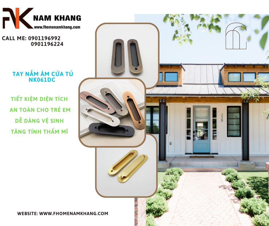 Tay nắm âm cao cấp 