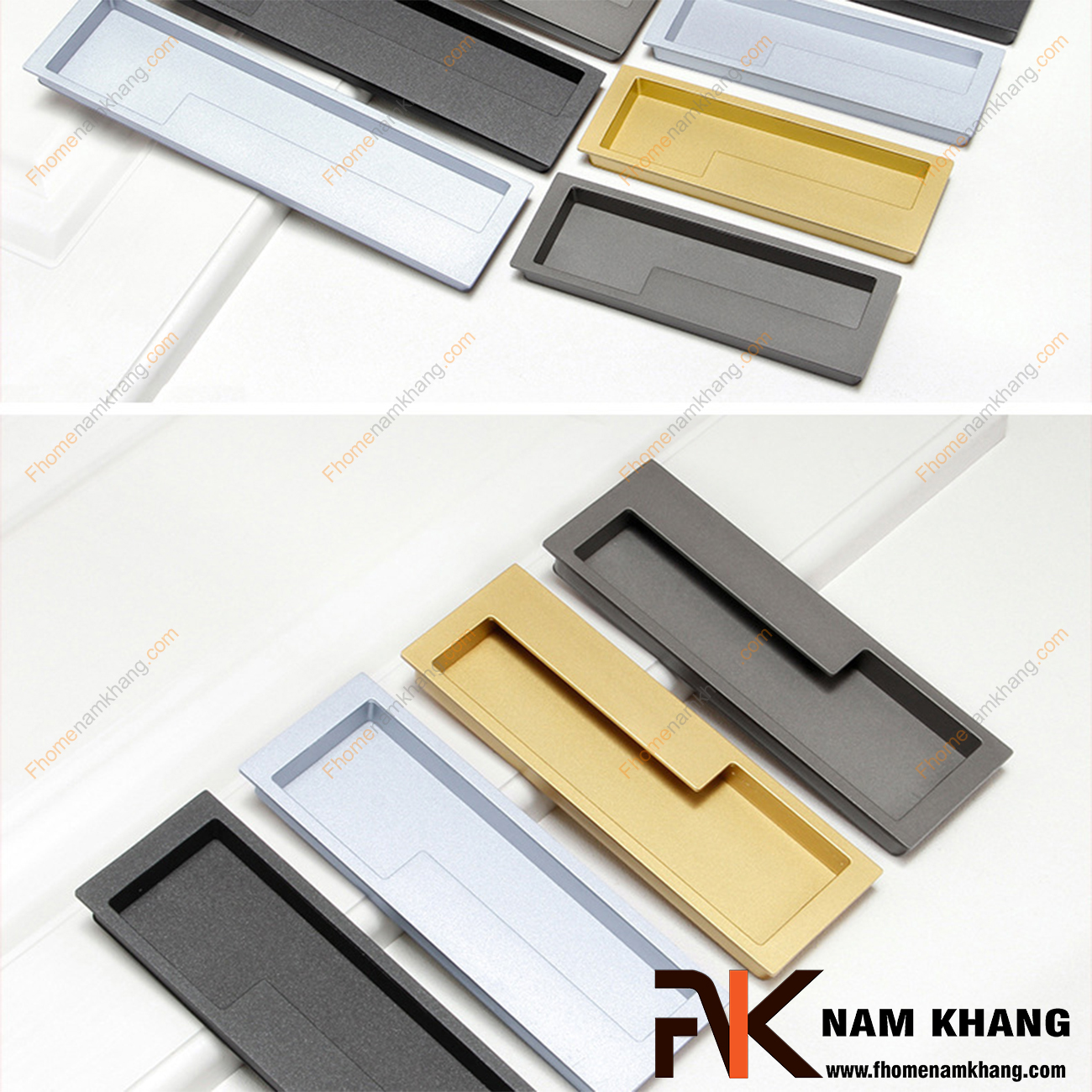 Tay nắm âm tủ màu xám NK438-128X là loại tay nắm chuyên dùng cho các loại tủ đặt ở những nơi có không gian hạn chế hoặc dùng để nâng cao tính thẫm mỹ của sản phẩm.