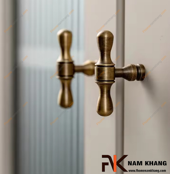 Tay nắm tủ đồng cao cấp 