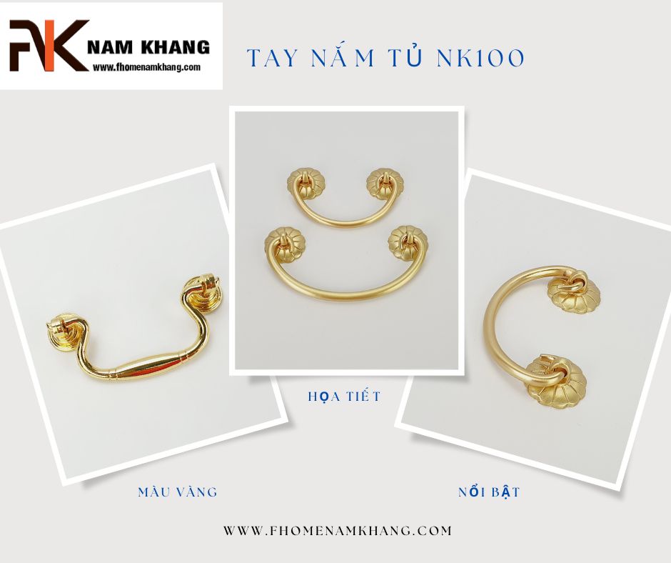 Tay nắm tủ cao cấp 