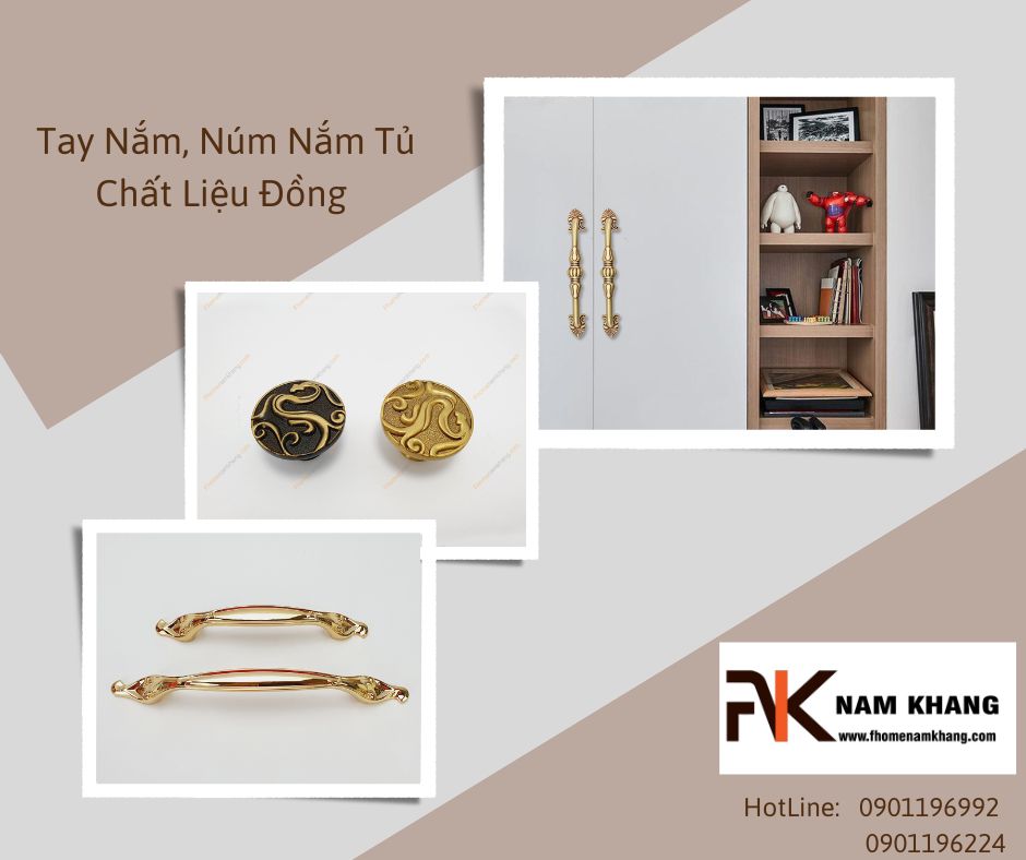 Tay nắm tủ cao cấp 